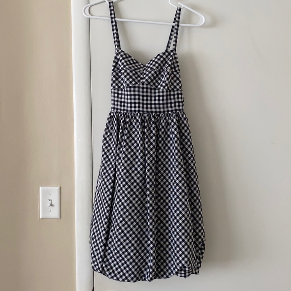 J Crew gingham dress